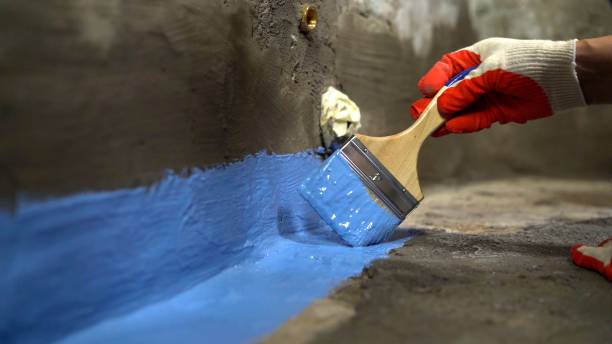 Commercial Wet Basement Repair project at a Mogadore, OH business property by SJ Waterproofing Pros